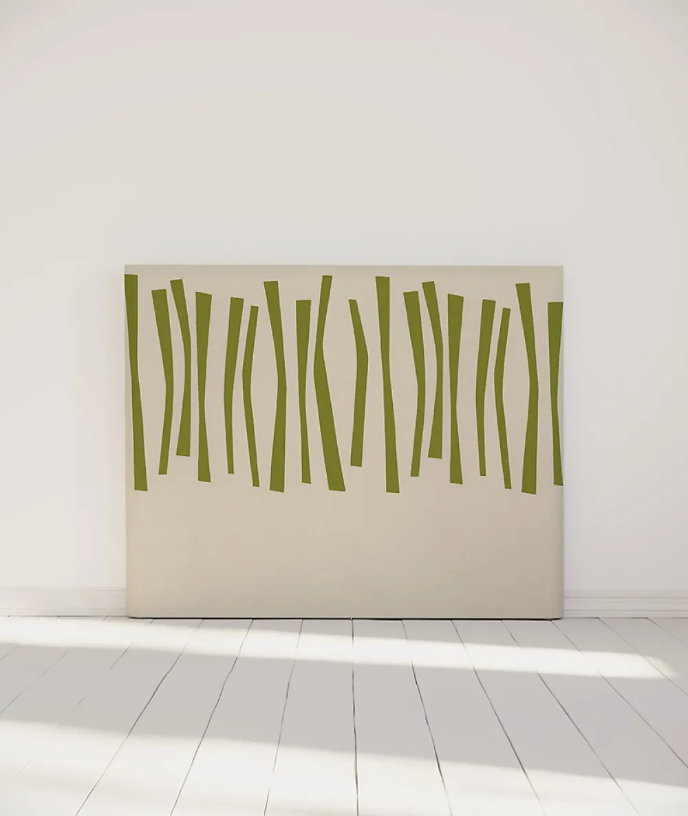 Bellecour Tête de lit déhoussable Palissade 140x110 cm Coloris Vert* Tête De Lit