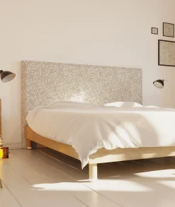 Bellecour Tête de lit déhoussable Simone 140x110 cm Coloris Beige* Tête De Lit