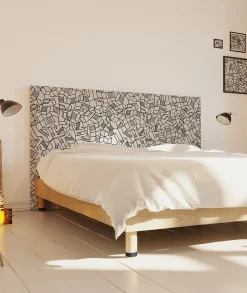 Bellecour Tête de lit déhoussable Simone 160x110 cm Coloris Blanc* Tête De Lit