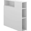 Tête de lit en bois coloris blanc - Longueur 97 x Profondeur 23,5 x Hauteur 95 cm>Pegane Online