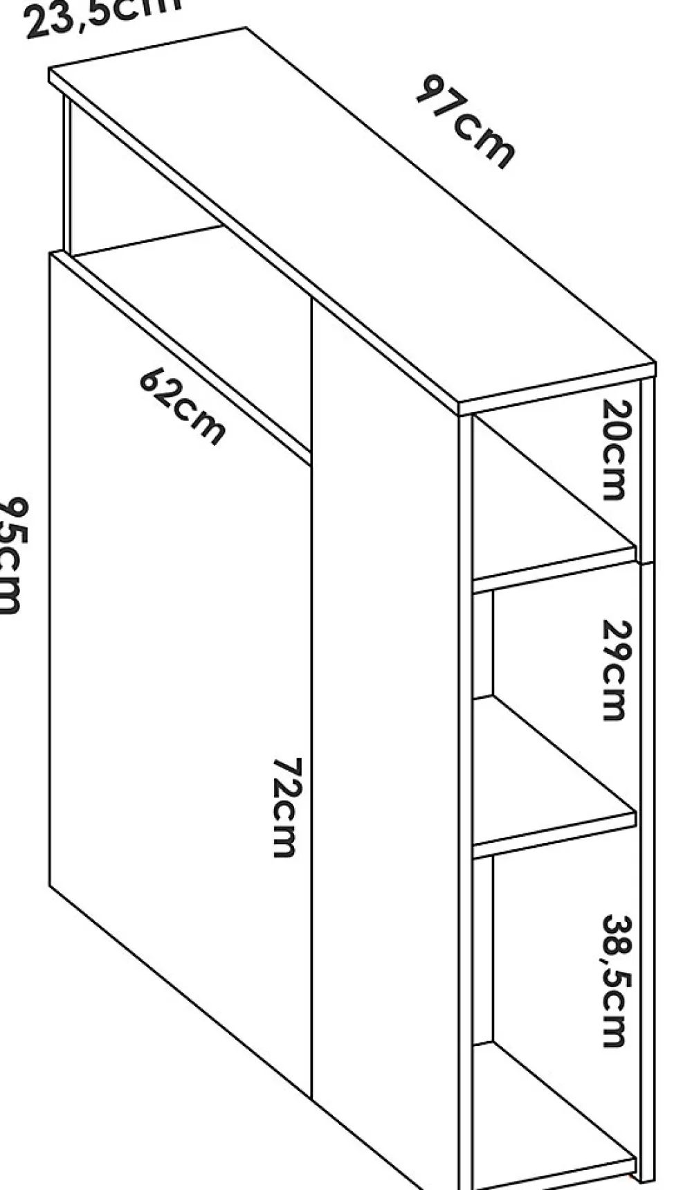 Tête de lit en bois coloris blanc - Longueur 97 x Profondeur 23,5 x Hauteur 95 cm>Pegane Online