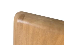 Giner y Colomer SL Tête de lit en bois de manguier avec bords demi-ronds* Tête De Lit