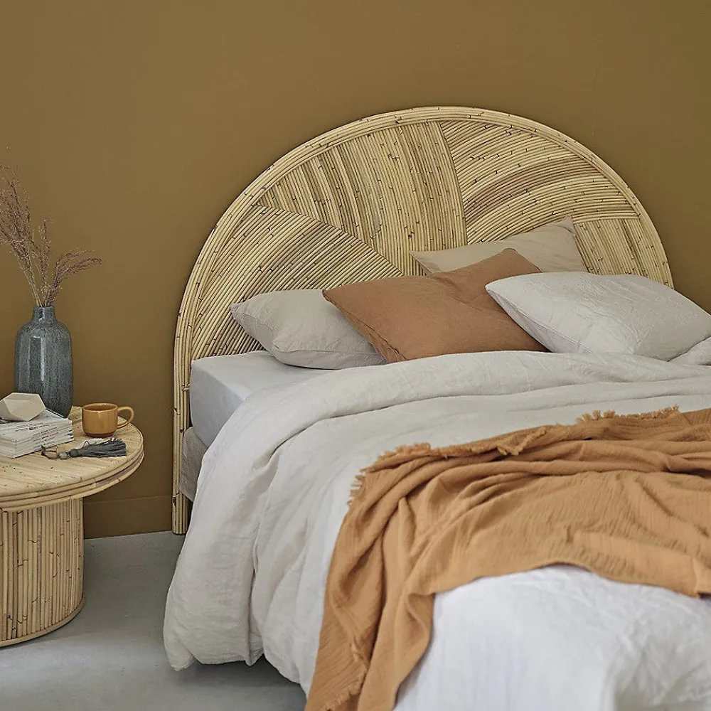 Tête de lit en canne de rotin 160 cm>Bois Dessus Bois Dessous Sale