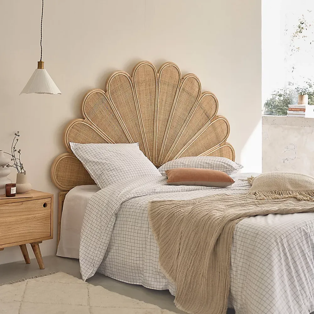 Bois Dessus Bois Dessous Tête de lit en rotin et cannage 180 cm* Tête De Lit