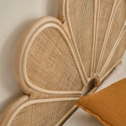 Bois Dessus Bois Dessous Tête de lit en rotin et cannage 90 cm* Tête De Lit