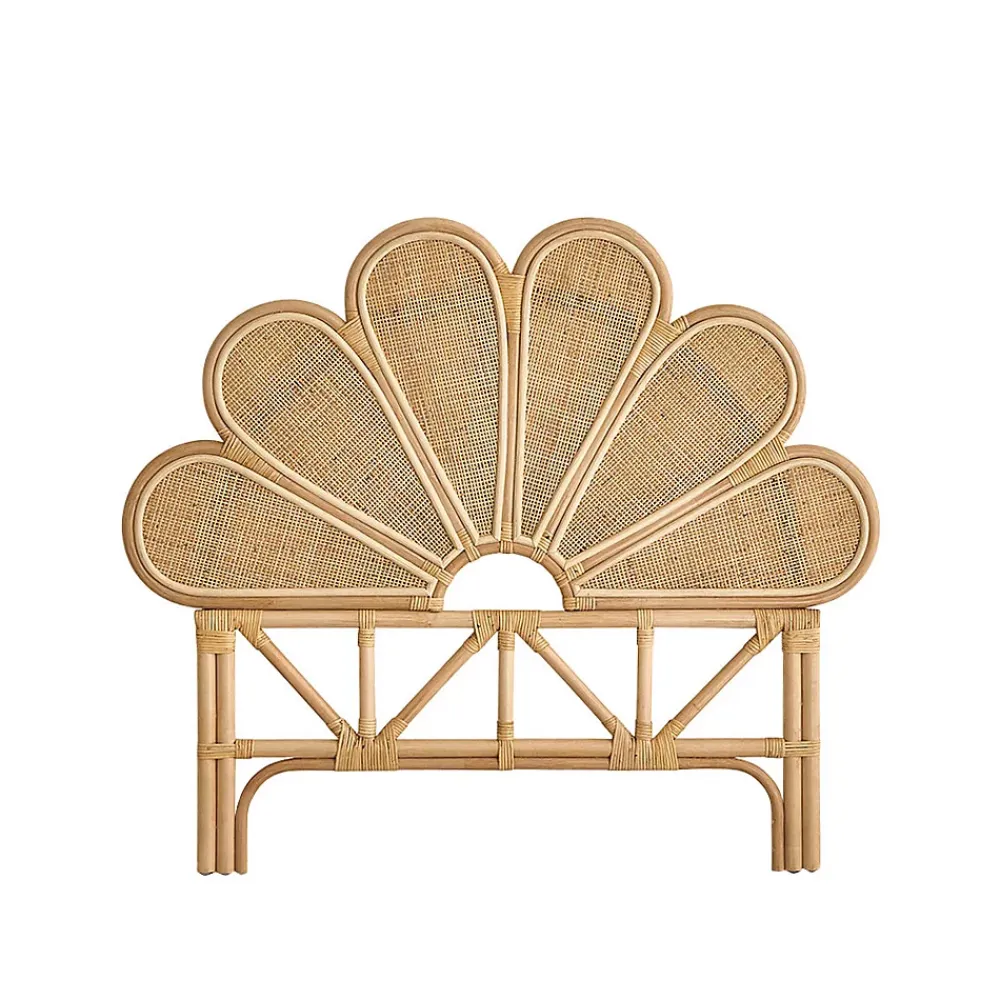 Bois Dessus Bois Dessous Tête de lit en rotin et cannage 90 cm* Tête De Lit