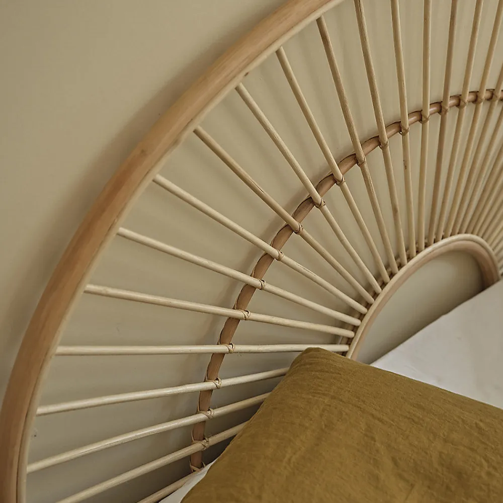 Tête de lit en rotin naturel 160 cm>Berah Getah Outlet