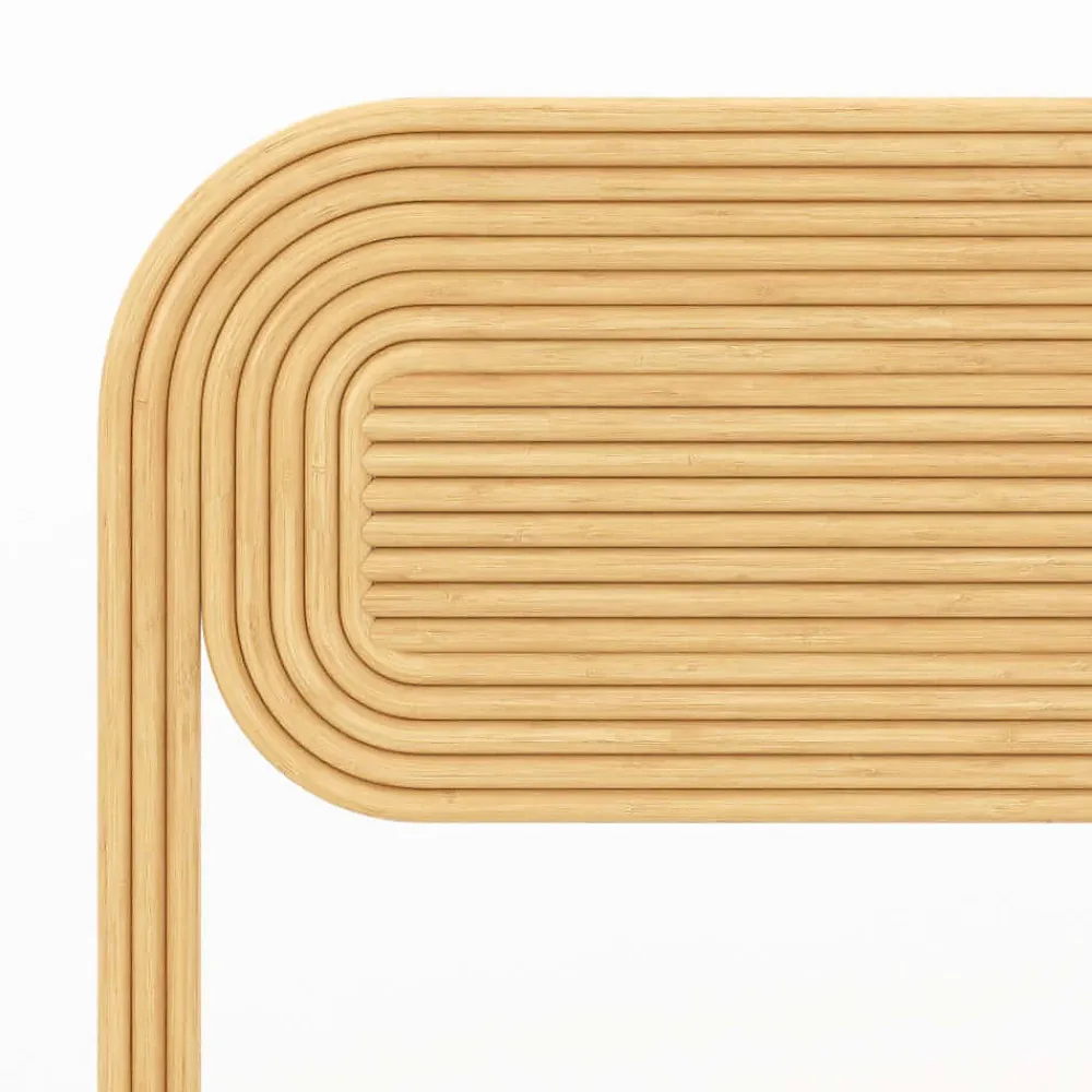 Tête de lit en rotin naturel 140 cm>Rendez-Vous Déco Outlet