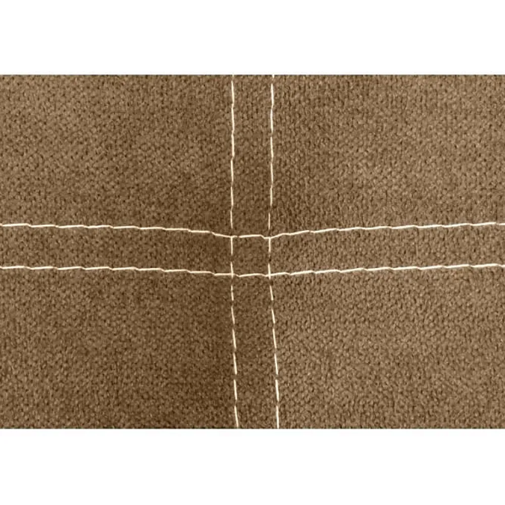 Eccox Tête de lit en tissu marron Iris 160* Tête De Lit