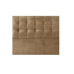 Eccox Tête de lit en tissu marron Iris 160* Tête De Lit