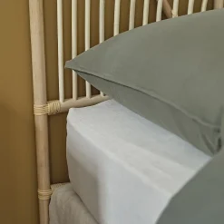 Berah Getah Tête de lit enfant arrondie en rotin 90 cm* Tête De Lit