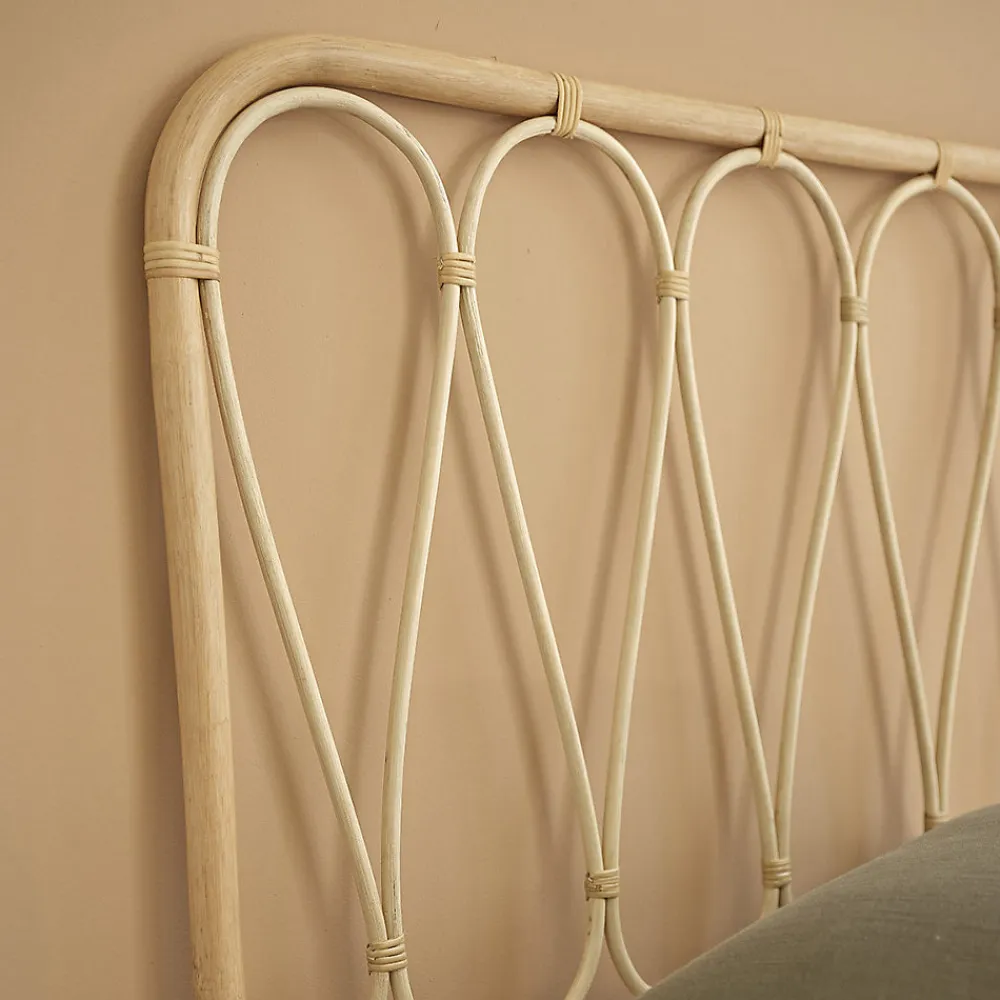Tête de lit enfant en rotin 90 cm>Berah Getah Online