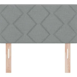 Vidaxl Tête de lit Gris clair 80 cm tissu* Tête De Lit