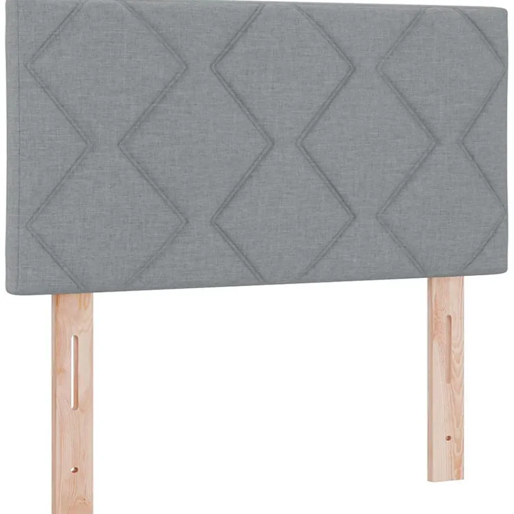 Vidaxl Tête de lit Gris clair 80 cm tissu* Tête De Lit