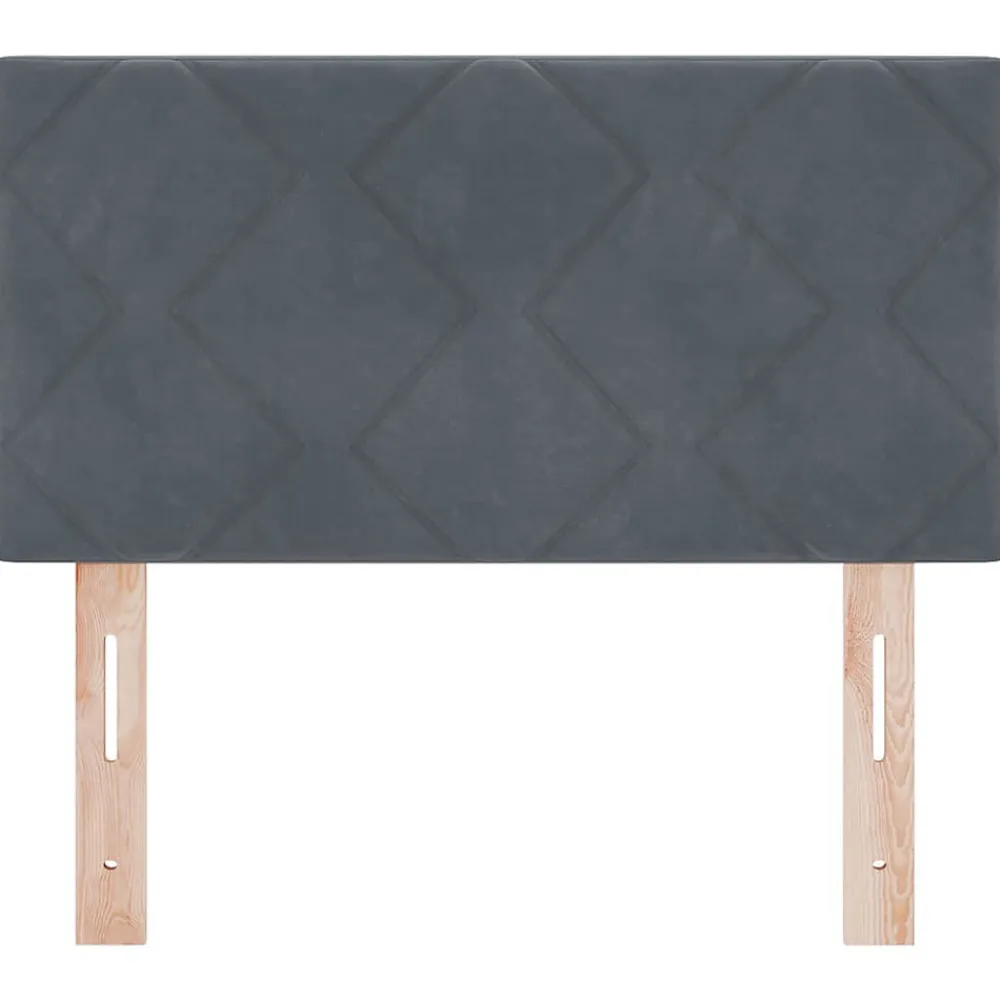 Tête de lit Gris foncé 80 cm Velours>Vidaxl Best