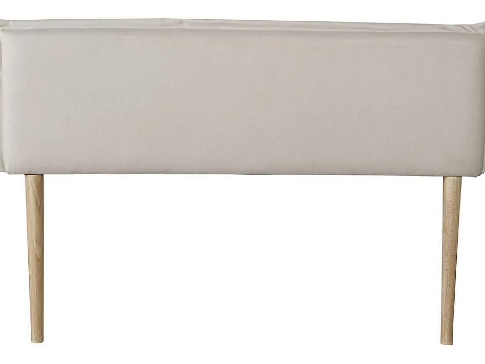 Tête de lit "Jessica" en lin 140 cm Beige>Habitat Et Jardin Outlet