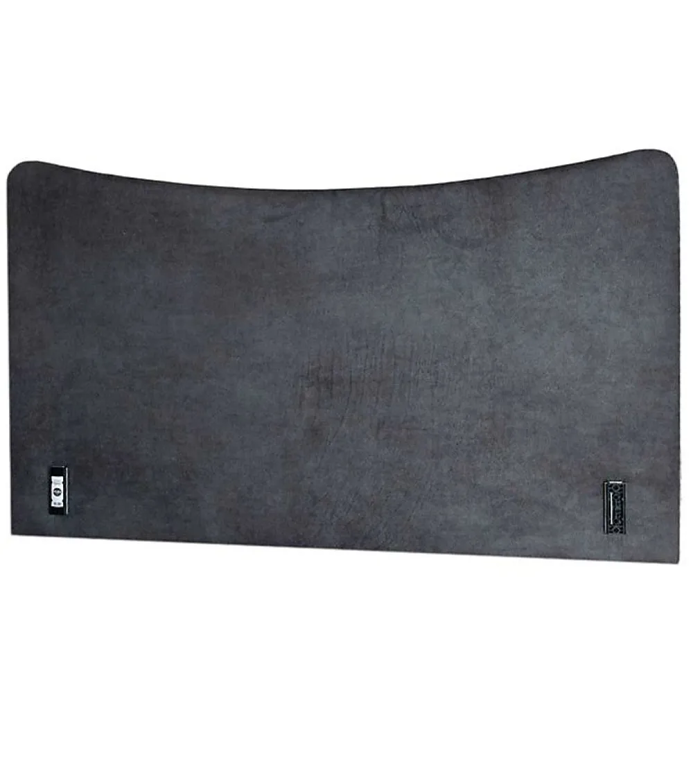 Pro Et Discount Tête de lit largeur 180 x 110 cm velours alcantara Gris* Tête De Lit
