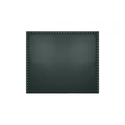 Tête de lit Lily en similicuir gris 90><noscript><img width=