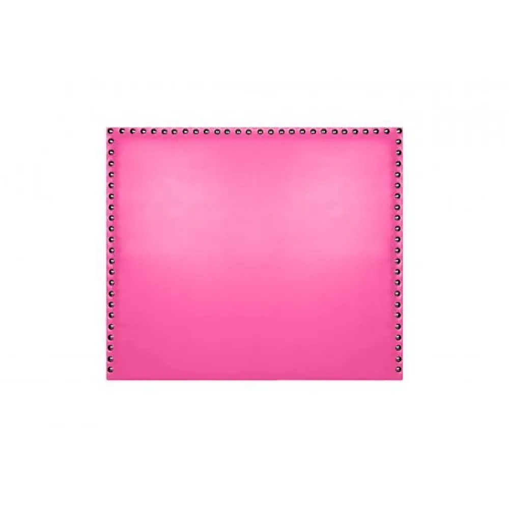 Tête de lit Lily en similicuir rose 90>Eccox Clearance