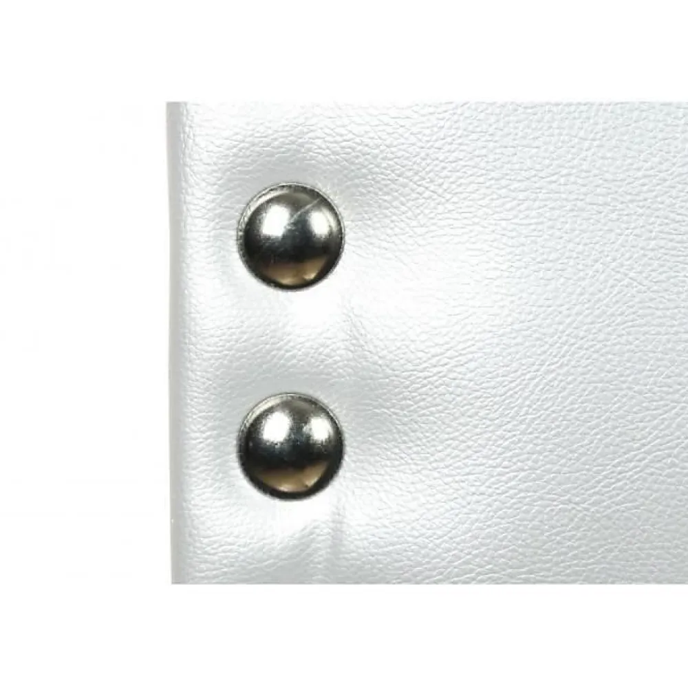 Tête de lit Lily en similicuir blanc 90>Eccox Discount