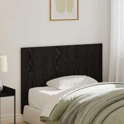 Vidaxl Tête de lit Montage mural Chêne noir Bois d'ingénierie* Tête De Lit