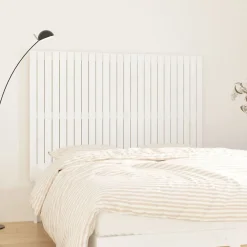 Tête de lit murale Blanc 159,5x3x110 cm Bois massif de pin>Vidaxl New