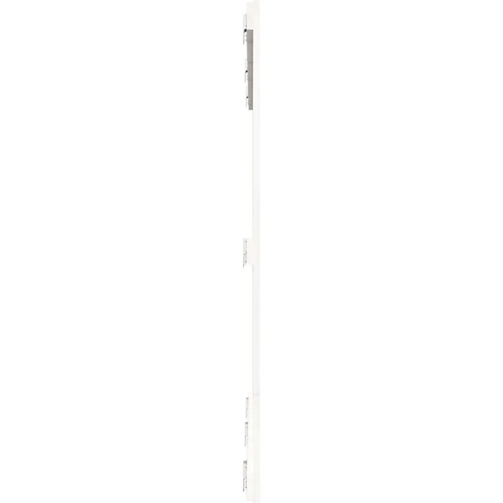 Tête de lit murale Blanc 159,5x3x110 cm Bois massif de pin>Vidaxl New