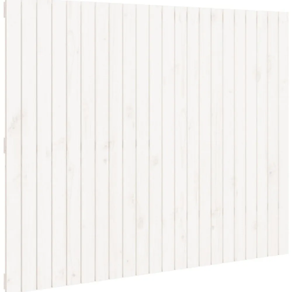 Tête de lit murale Blanc 140x3x110 cm Bois massif de pin>Vidaxl Hot