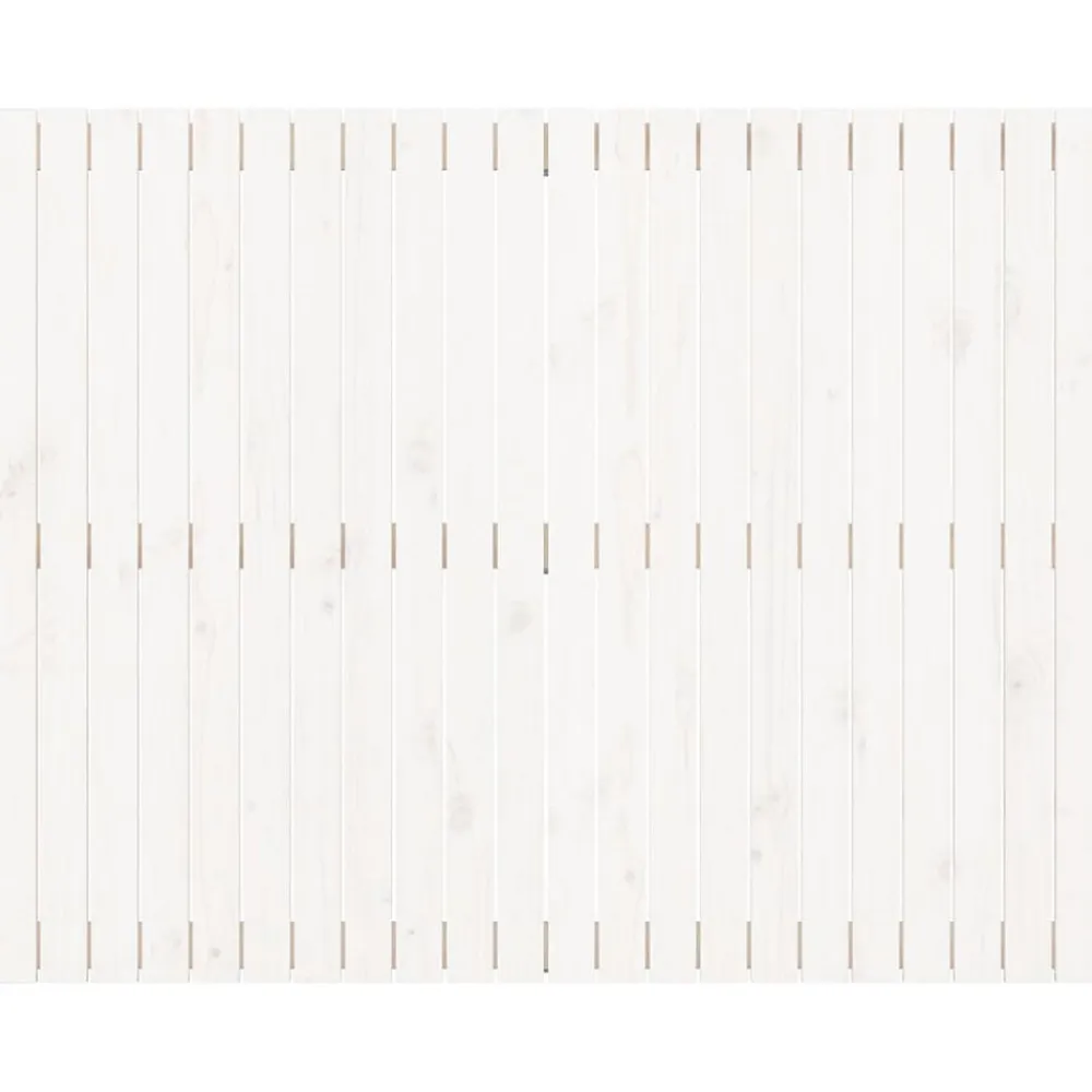 Tête de lit murale Blanc 140x3x110 cm Bois massif de pin>Vidaxl Hot