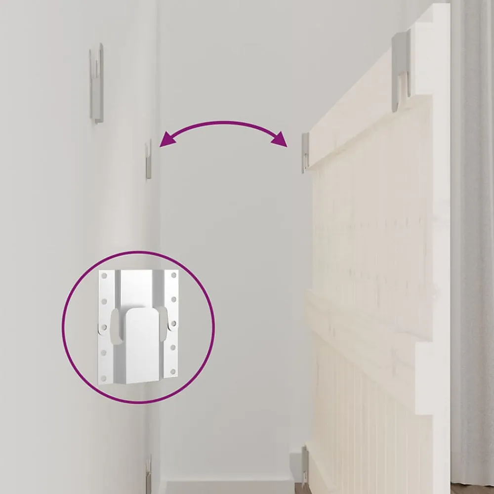 Tête de lit murale Blanc 108x3x60 cm Bois massif de pin>Vidaxl Sale
