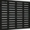 Tête de lit murale Noir 141x3x91,5 cm Bois massif de pin>Vidaxl Clearance