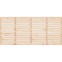 Vidaxl Tête de lit murale 206x3x91,5 cm Bois massif de pin* Tête De Lit