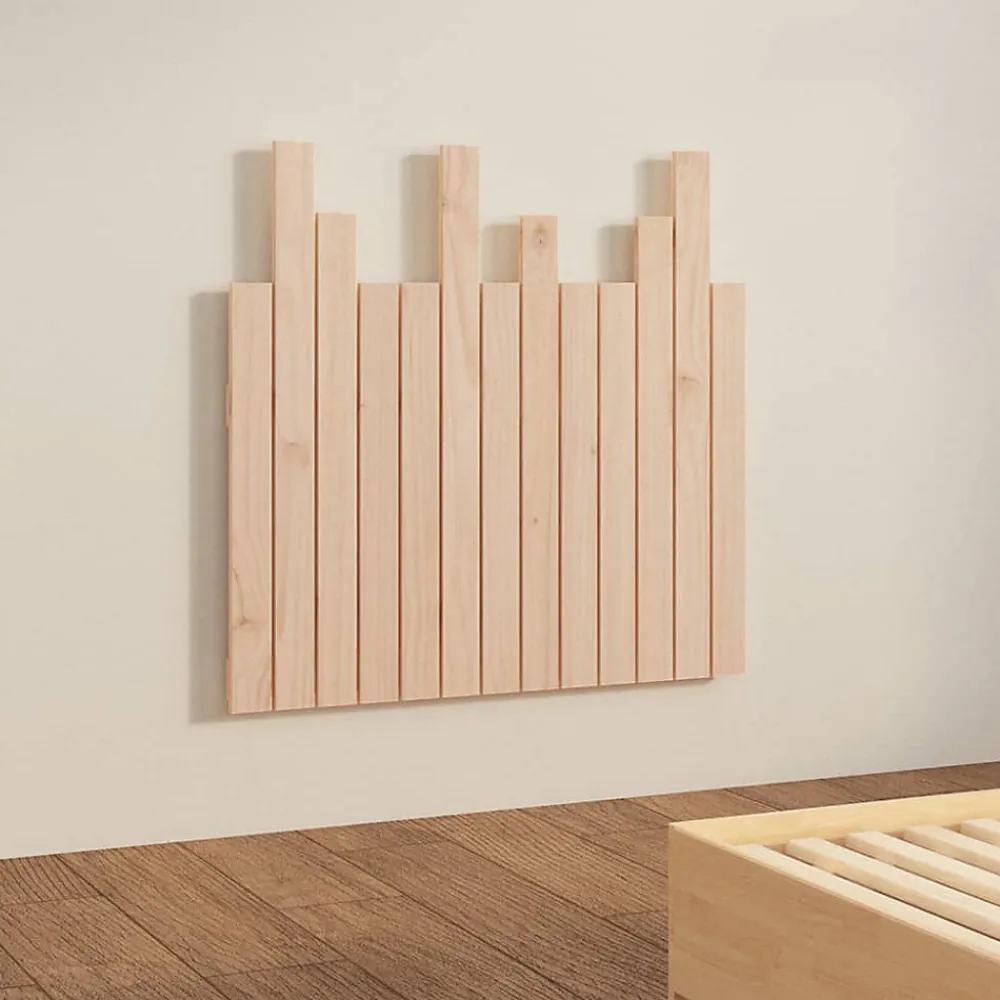 Tête de lit murale 82,5x3x80 cm Bois massif de pin>Vidaxl New