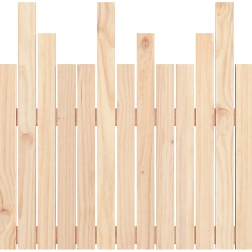 Tête de lit murale 82,5x3x80 cm Bois massif de pin>Vidaxl New
