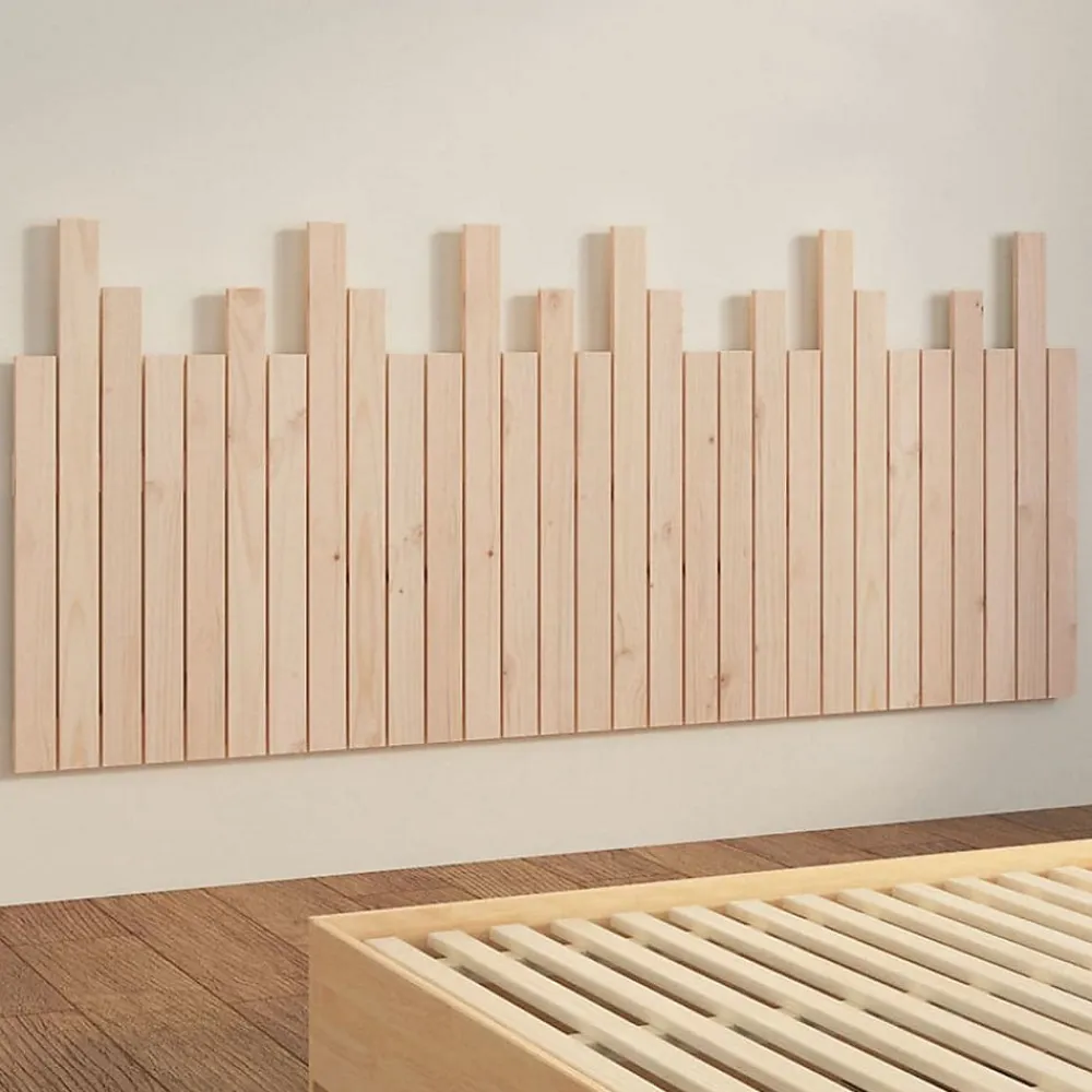 Tête de lit murale 185x3x80 cm Bois massif de pin>Vidaxl Hot