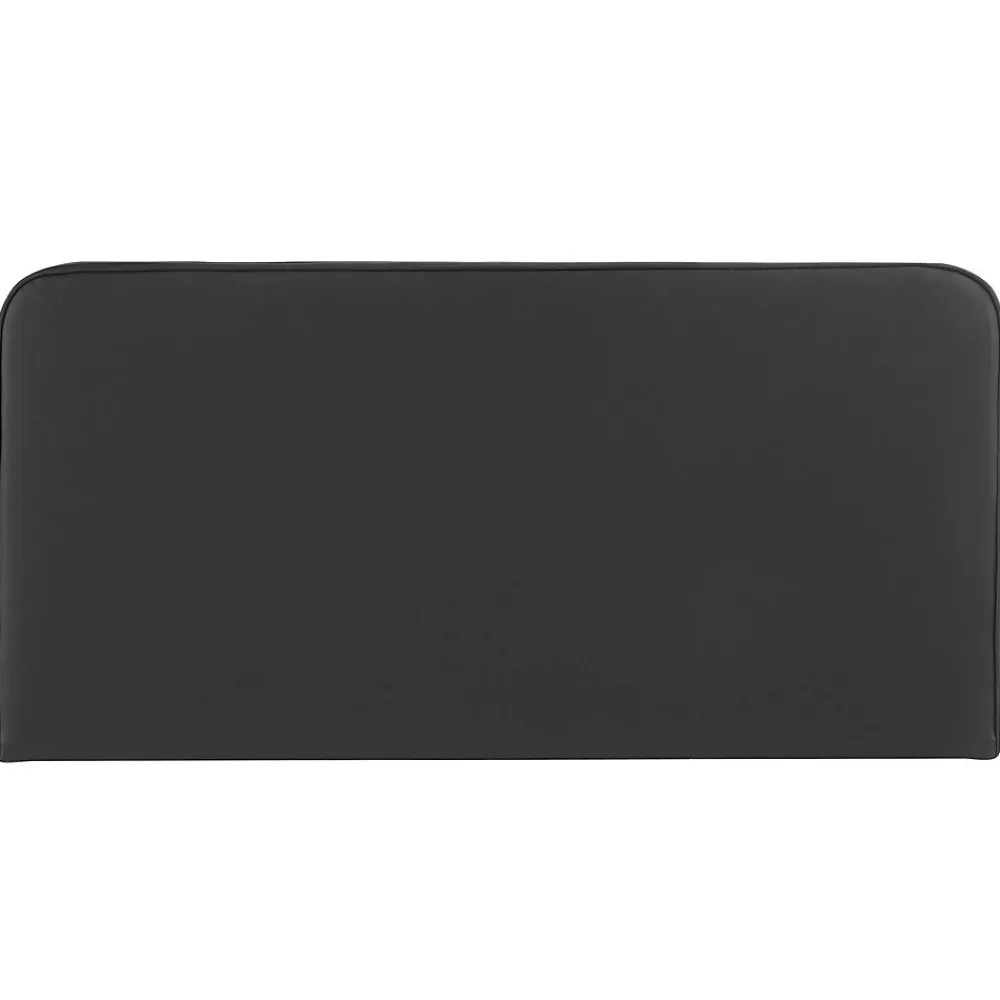 Tête de lit RIVEN 140 avec fixation murale - Noir>Idimex Online