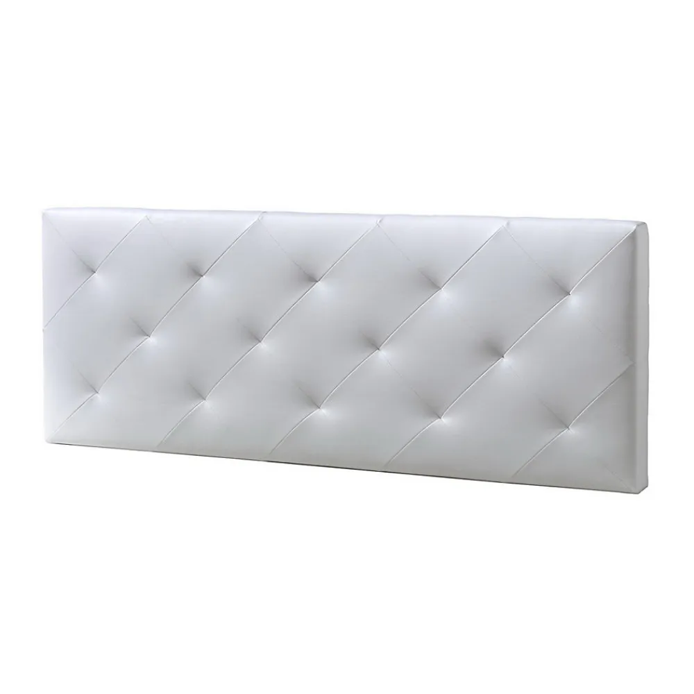 Tête de lit Rombo 150x60 cm Blanc, rembourrée de Mousse>Vs Venta-Stock Hot