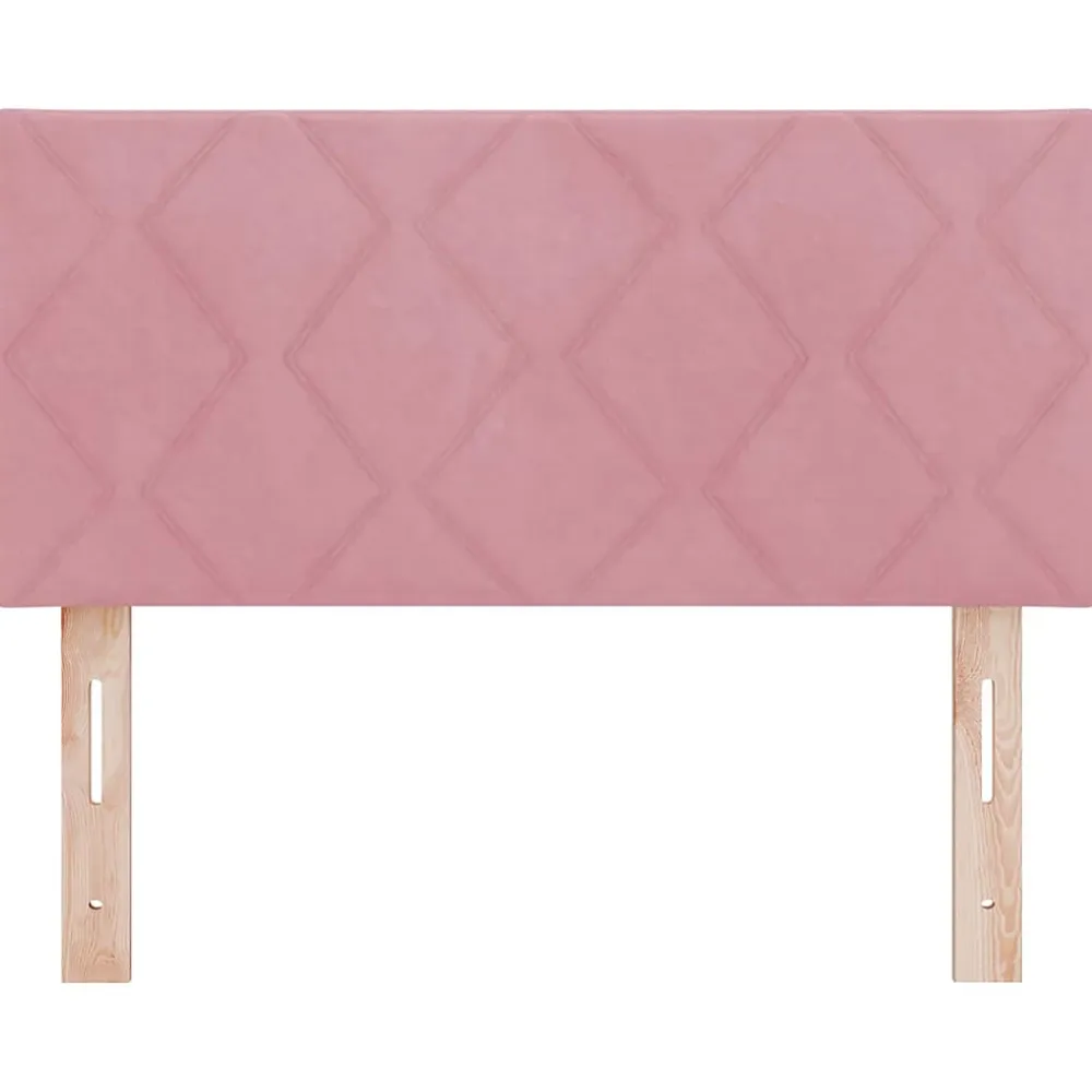 Vidaxl Tête de lit Rose 100 cm Velours* Tête De Lit