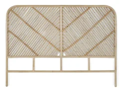 Giner y Colomer SL Tête de lit rotin 150 cm style organique* Tête De Lit