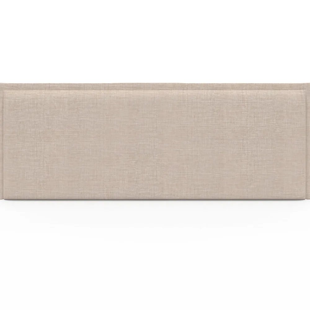 Tête de lit suspendue ALHYA 160 cm en tissu beige lin>IDMarket Hot