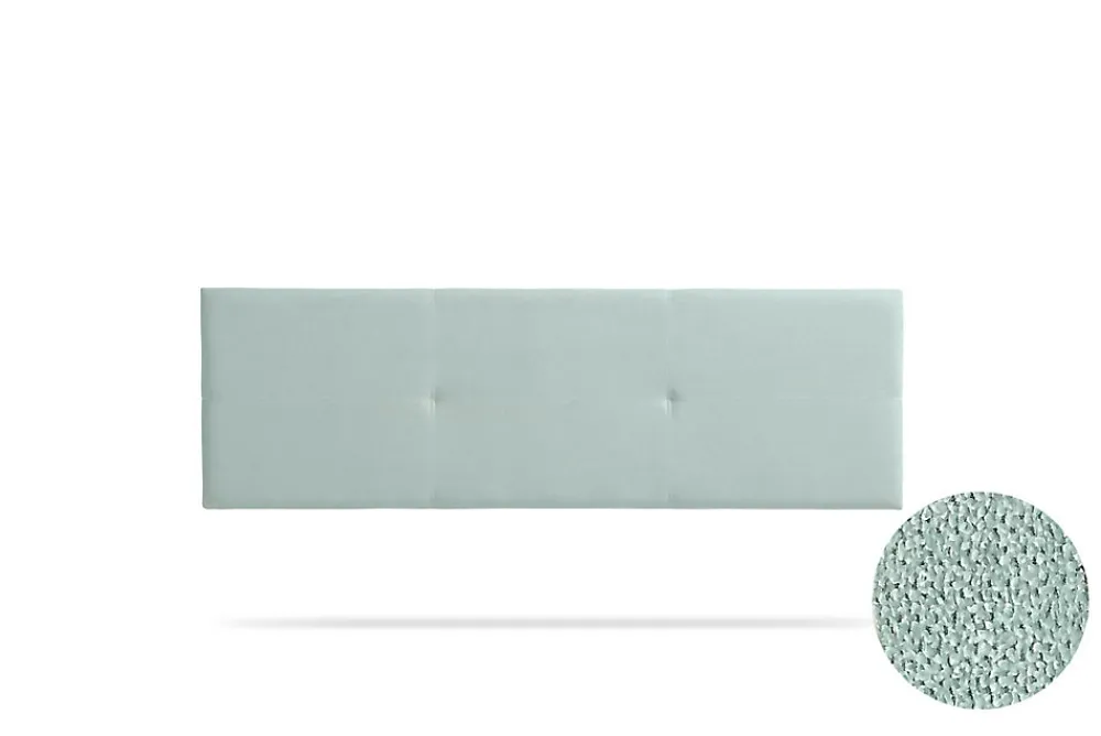 Tête de Lit Tapisée ALMA Aqualine 170x50x5 cm - Vert Aqua ->Moonia Online