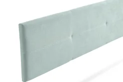 Tête de Lit Tapisée ALMA Aqualine 170x50x5 cm - Vert Aqua -><noscript><img width=