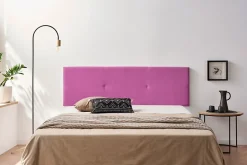 Moonia Tête de Lit Tapisée ALMA Aqualine 160x50x5 cm - Fuchsia -* Tête De Lit