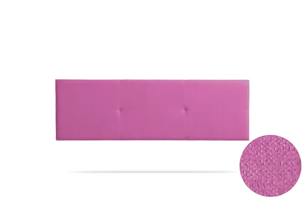 Moonia Tête de Lit Tapisée ALMA Aqualine 160x50x5 cm - Fuchsia -* Tête De Lit