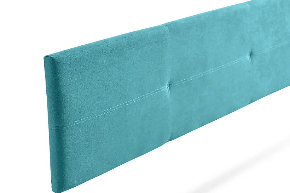 Tête de Lit Tapisée ALMA Aqualine 170x50x5 cm - Turquoise ->Moonia