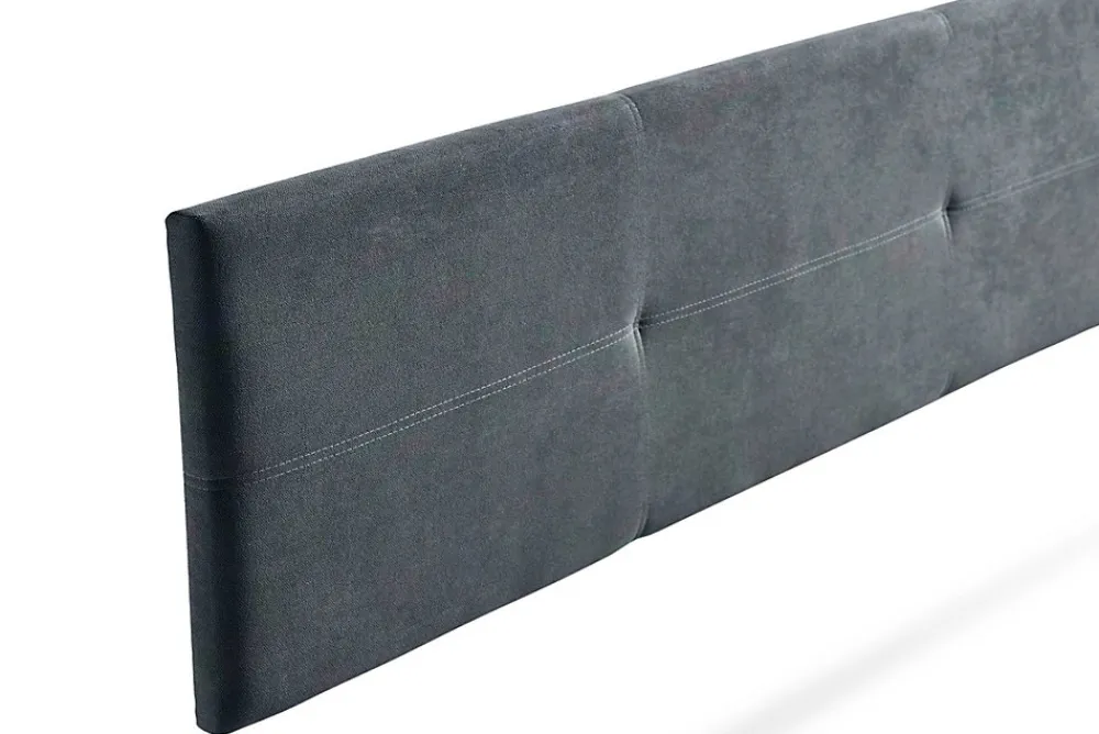 Tête de Lit Tapisée ALMA Aqualine 90x50x5 cm - Gris Foncé ->Moonia Sale