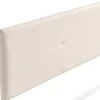 Moonia Tête de Lit Tapisée ALMA Simili cuir 170x50x5 cm - Beige -* Tête De Lit