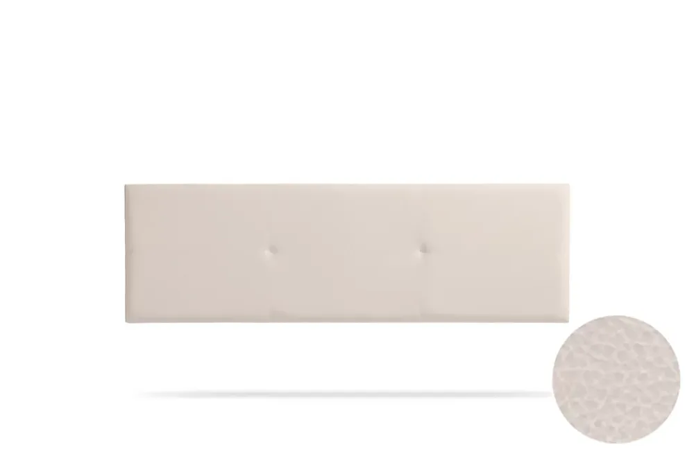 Moonia Tête de Lit Tapisée ALMA Simili cuir 170x50x5 cm - Beige -* Tête De Lit