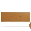 Tête de Lit Tapisée ALMA Simili cuir 115x50x5 cm - Marron Clair ->Moonia Outlet