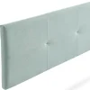 Moonia Tête de Lit Tapisée ALTEA Aqualine 130x50x5 cm - Vert Aqua -* Tête De Lit